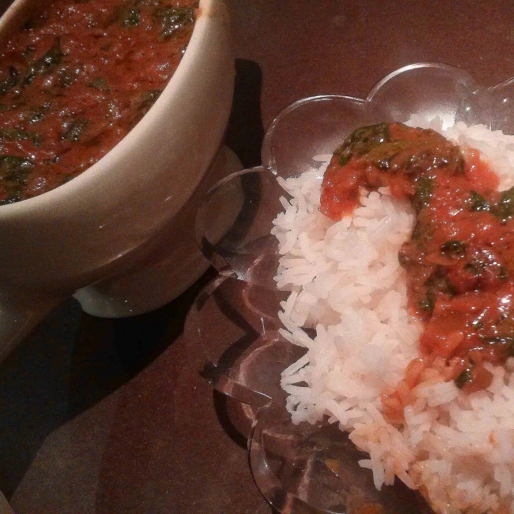 31. Burundi: Curried Spinach with peanut&nbsp;butter