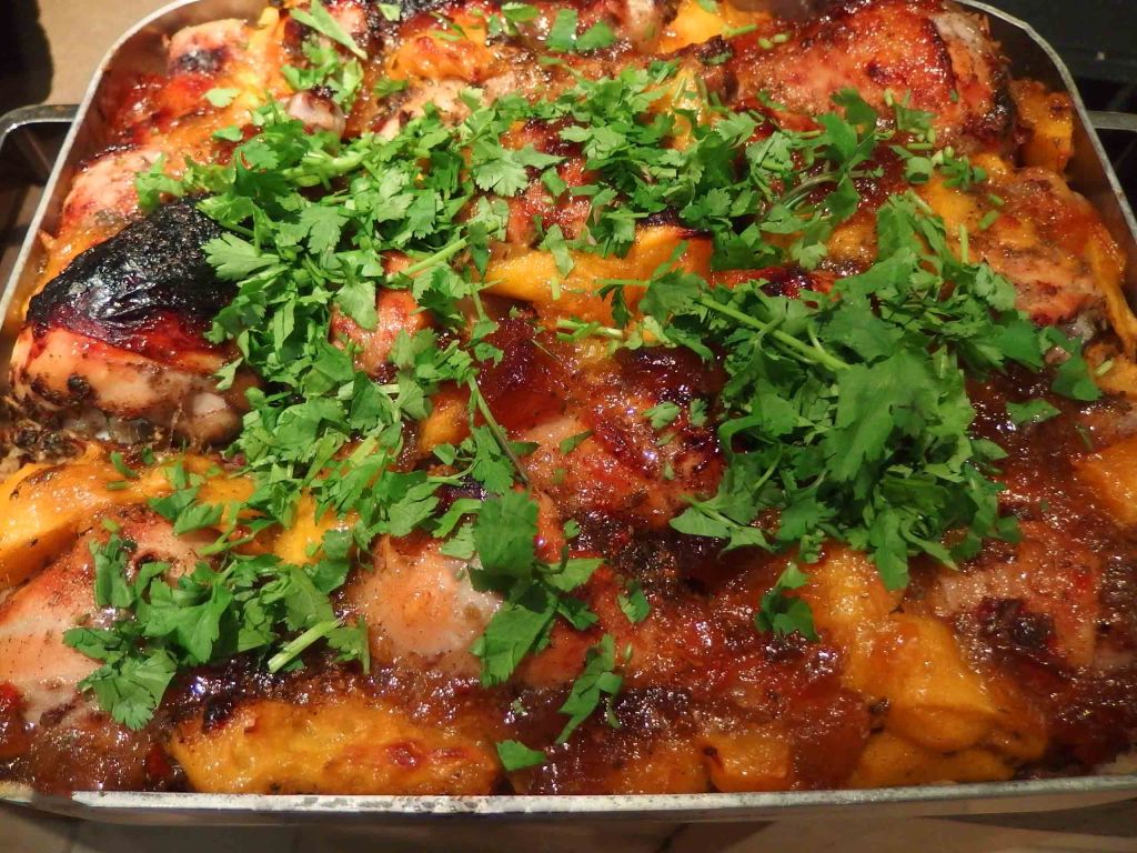 36. Cayman Islands: Mango Chicken Bean & Rice&nbsp;Bake