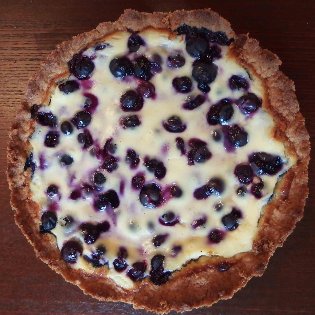 69: Finland: Kardemummainen Rahka-Mustikkapirras (Finnish Blue Berry Tart with Cardemon&nbsp;Crust)