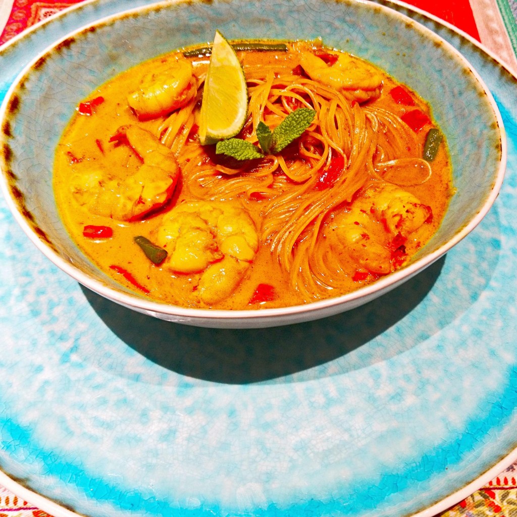 114. Laos: Khao Soi (Yellow Curry Noodle&nbsp;Soup)